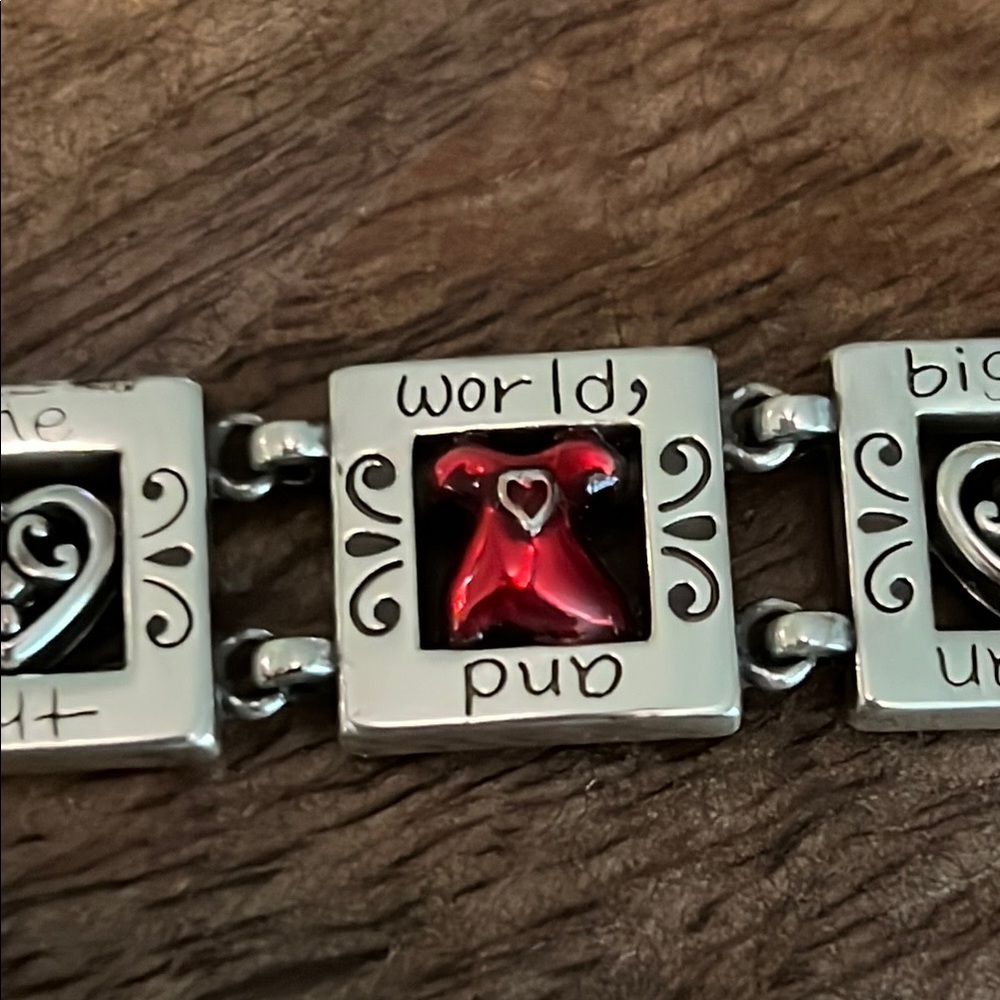 Brighton Retired Red Dress Bracelet - Picture 12 of 12
